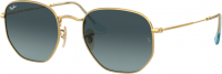 Óculos de Sol Ray-Ban Hexagonal RB3548NL - Dourado - 91233M  54